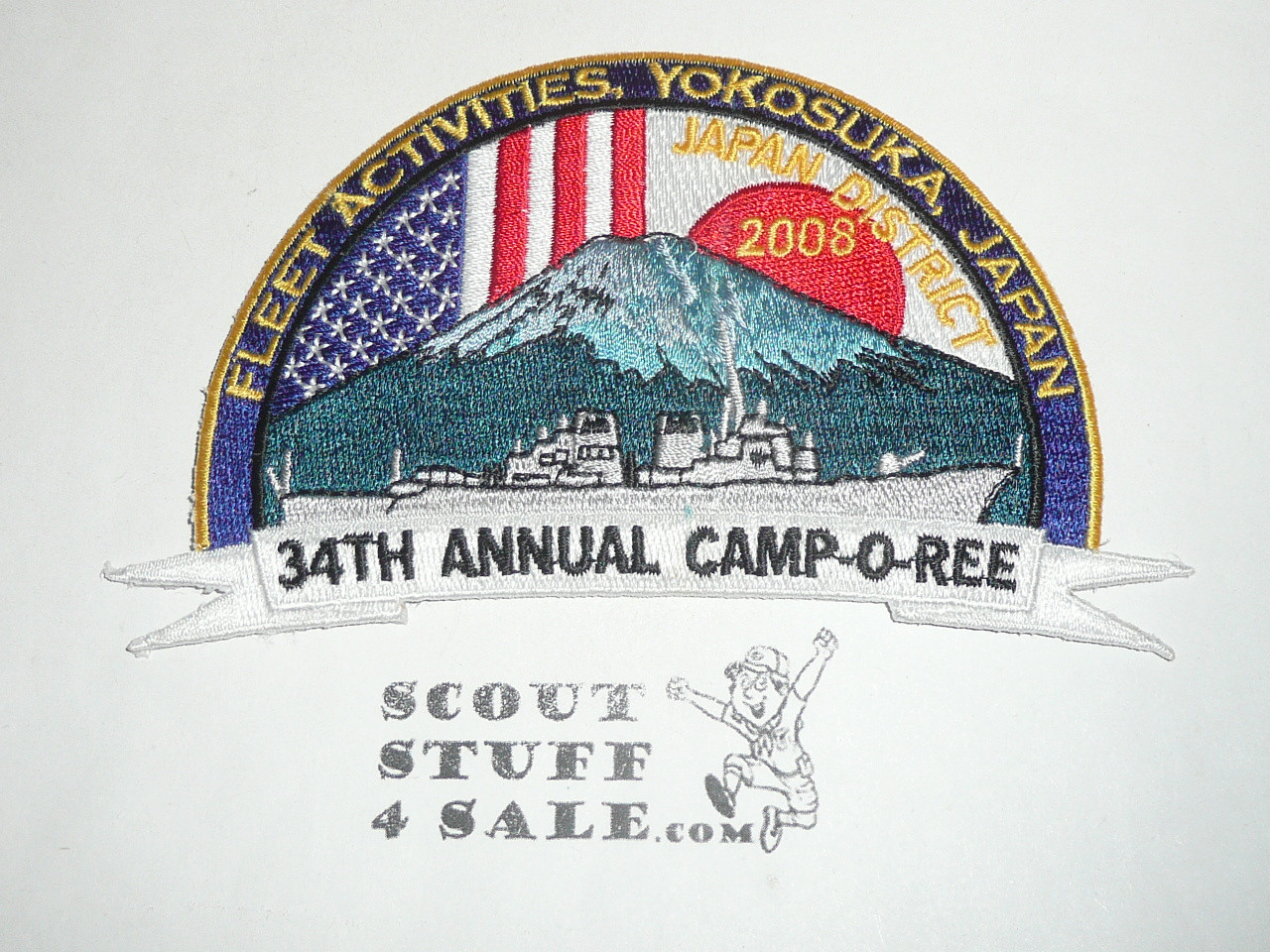 Far East Council Japan District Fall Camporee Patch, 2008