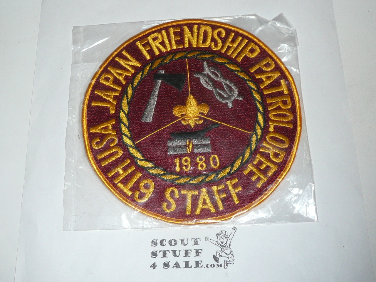 Far East Council Japan District Patrol-O-Ree STAFF Jacket Patch, 1980