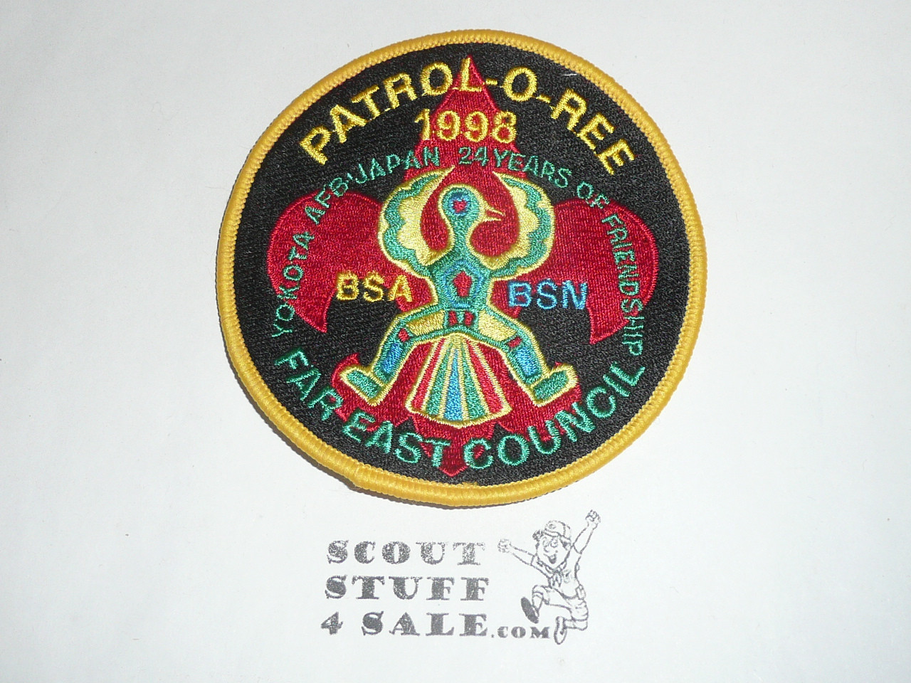 Far East Council Japan District Patrol-O-Ree Patch, 1998