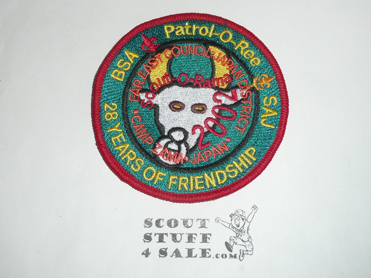 Far East Council Japan District Patrol-O-Ree Patch, 2002