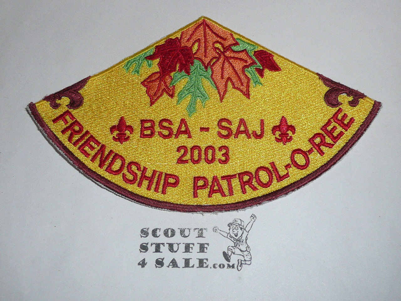 Far East Council Japan District Patrol-O-Ree Large segment Patch, 2003