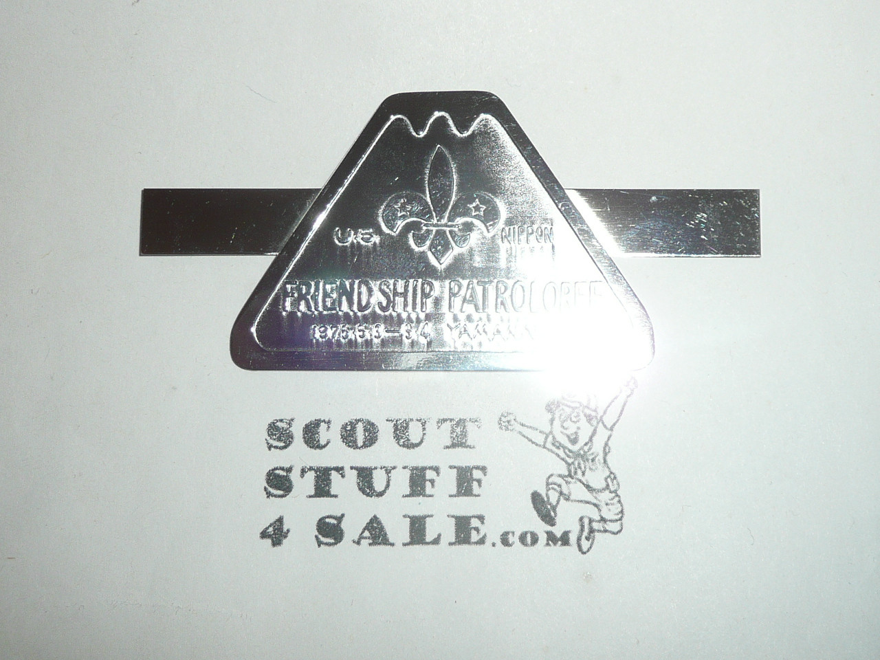 Far East Council Japan District First Patrol-O-Ree Neckerchief Slide, 1975