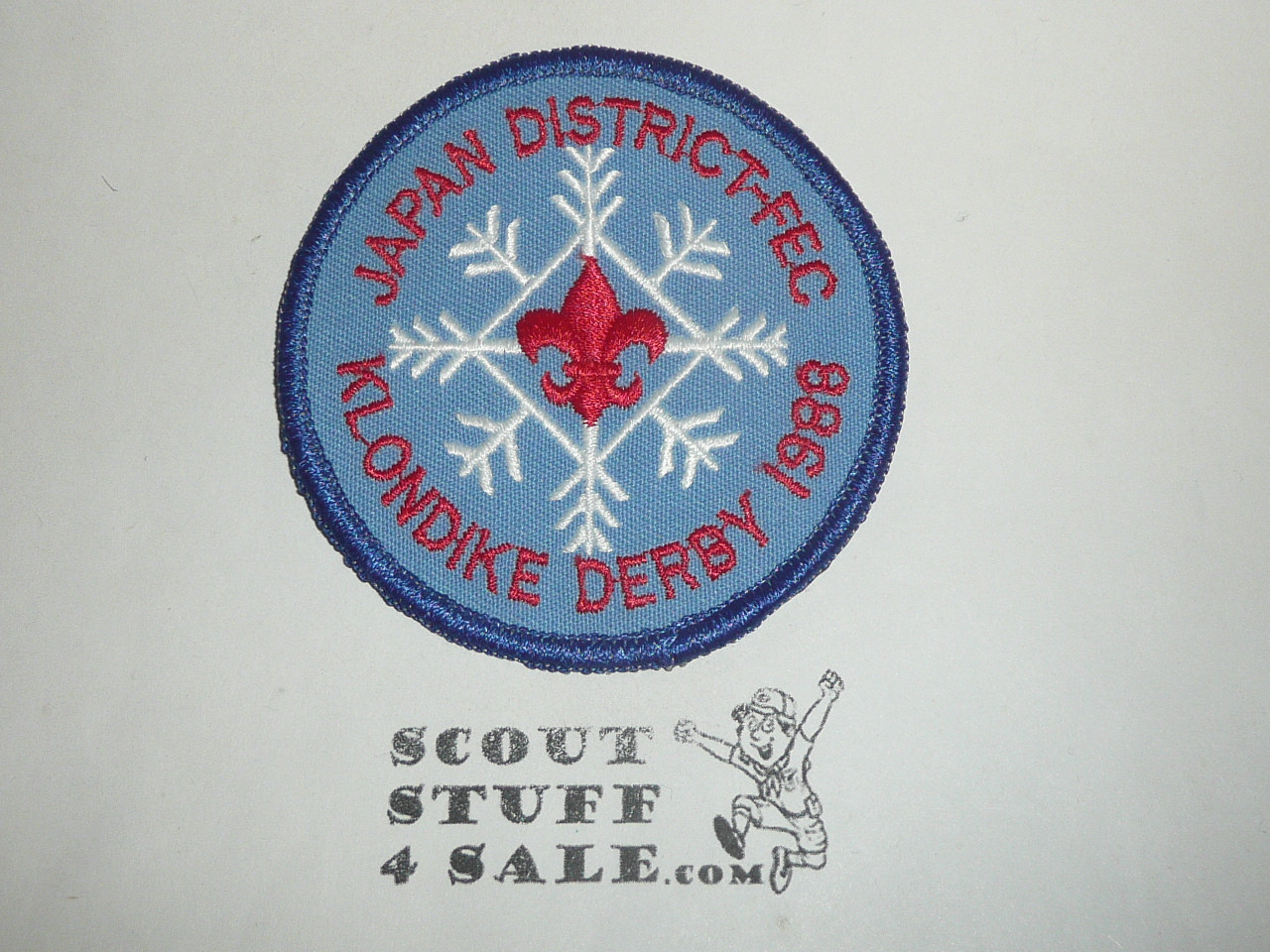 Far East Council Japan District Klondike Derby Patch, 1988