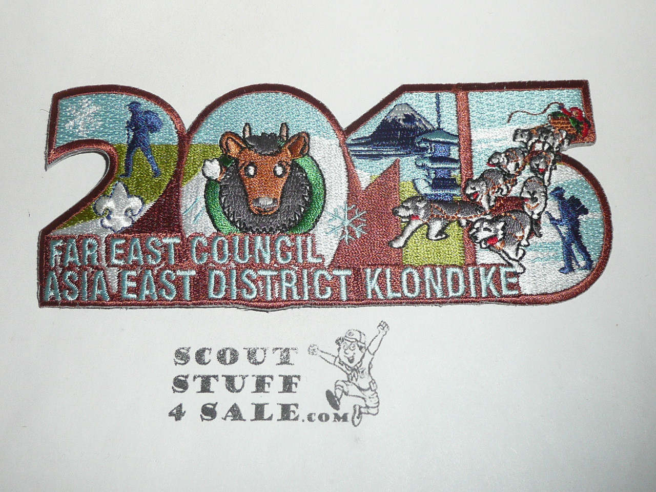 Far East Council Asia East District Klondike Derby Patch, 2015