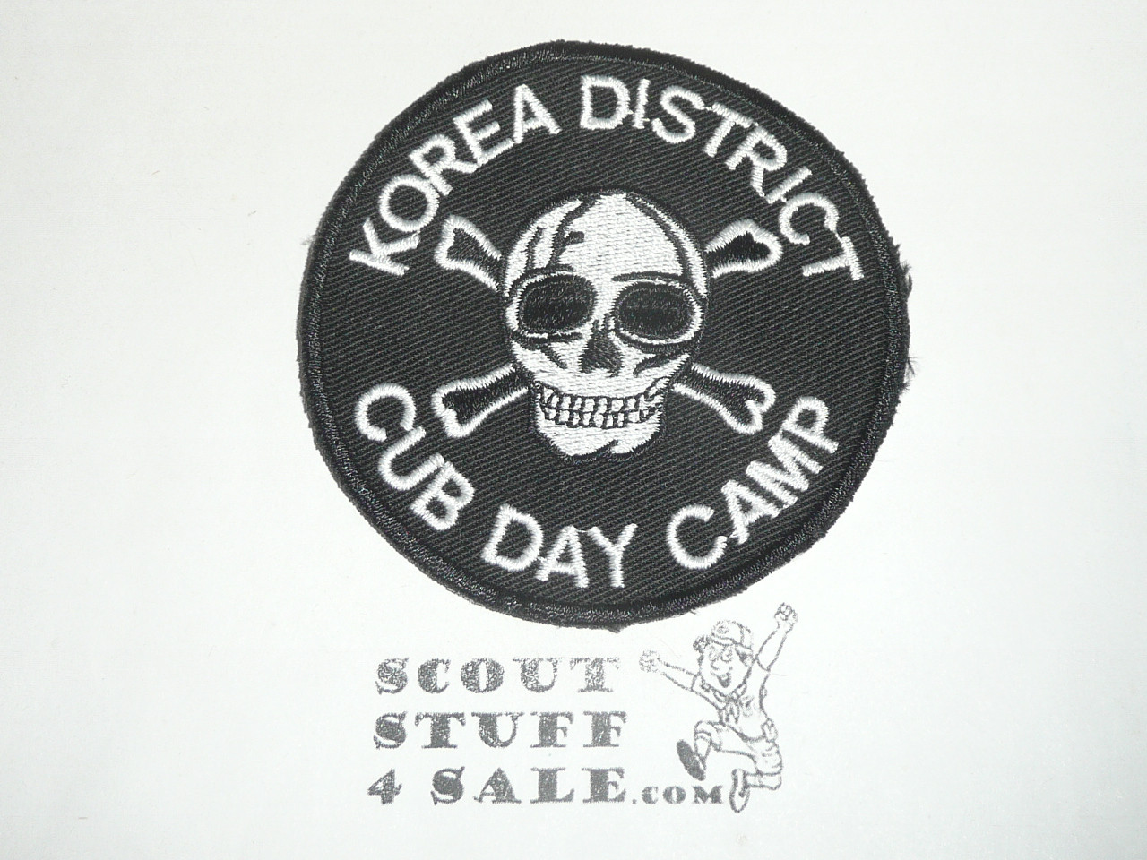Far East Council Korea District Cub Day Camp Patch, pirate
