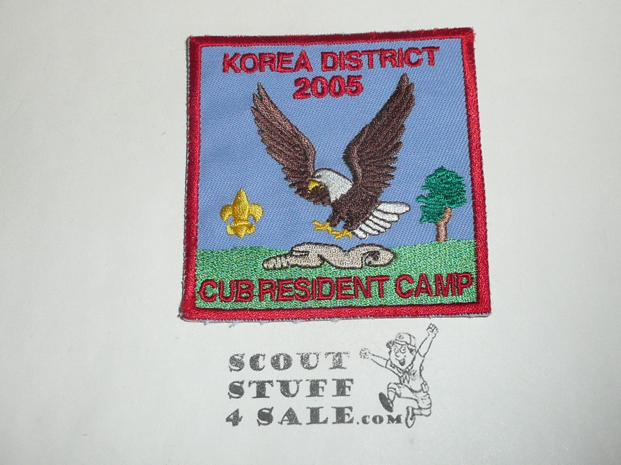 Far East Council Korea District Cub Resident Camp Patch, 2005