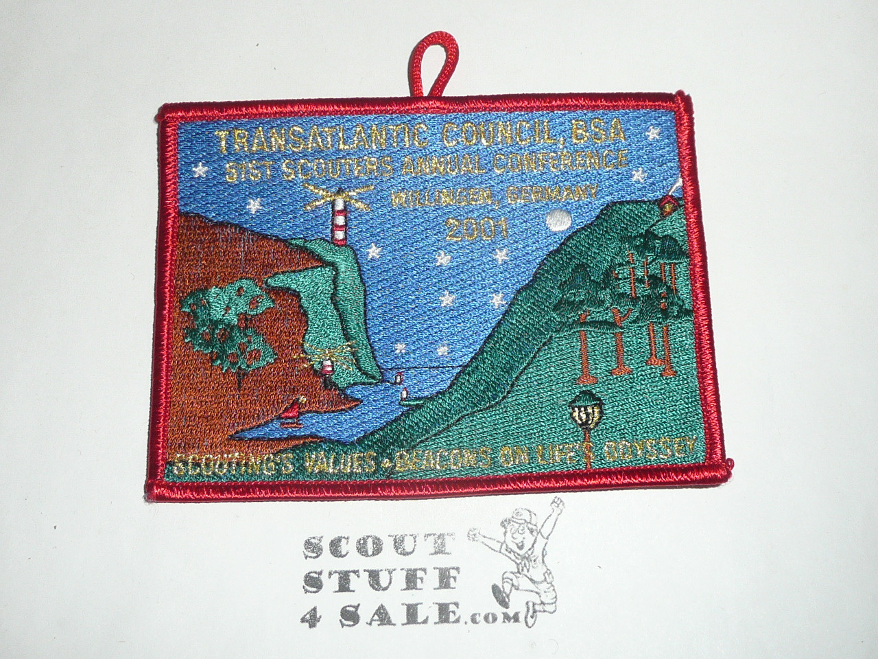Transatlantic Council 51st Scouter's Annual Conference Patch, Germany, 2001
