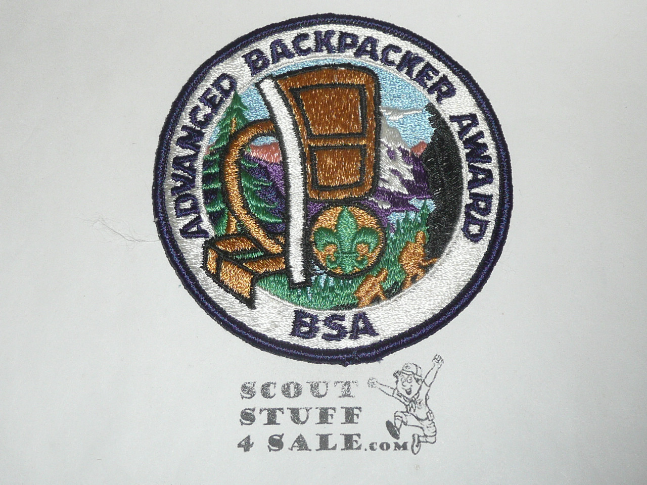 Advanced Backpacker Award Patch, High Adventure Team (HAT) Award