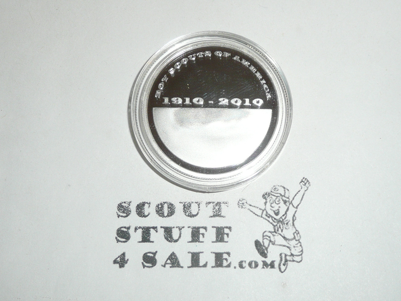 2010 National Jamboree .999 Sterling Silver 1 Ounce Coin/ Token