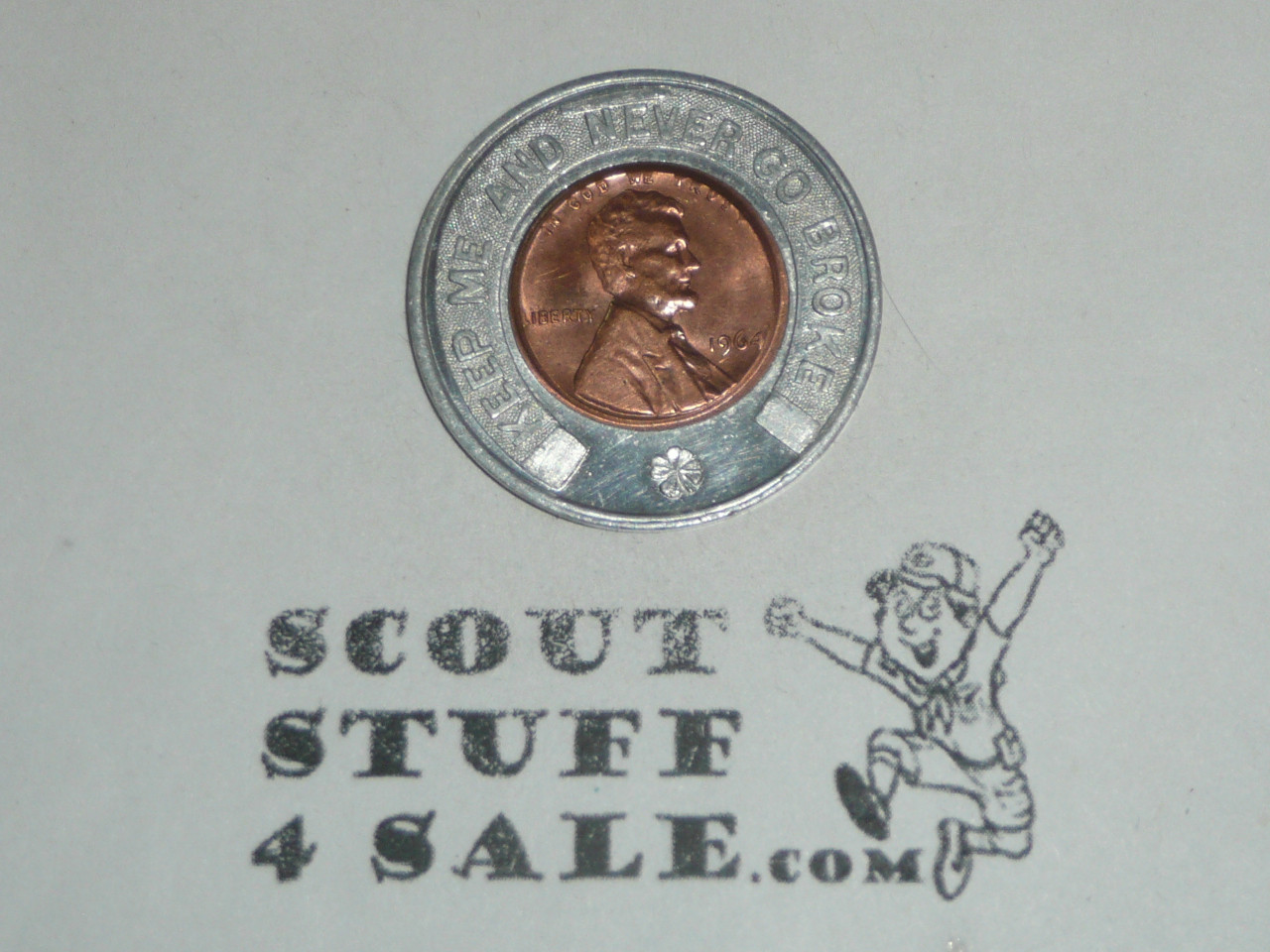 Kansas City Area Council Coin / Token, Likely 1964 Jamboree Contingent Item