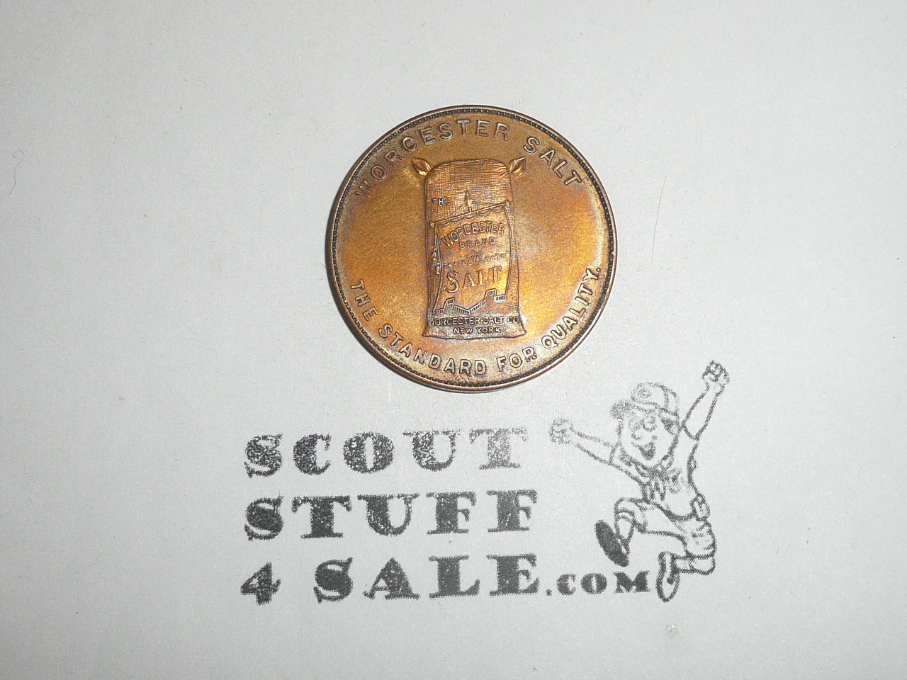 Worcester Salt Good Luck Coin / Token