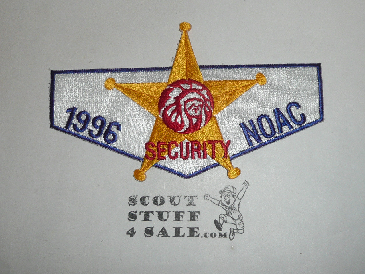 1996 National Order of the Arrow Conference (NOAC) Security Staff Flap Patch