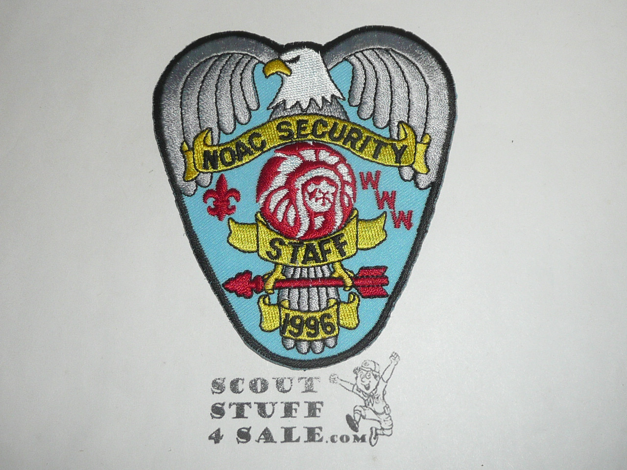 1996 National Order of the Arrow Conference (NOAC) Security Staff Shield Patch
