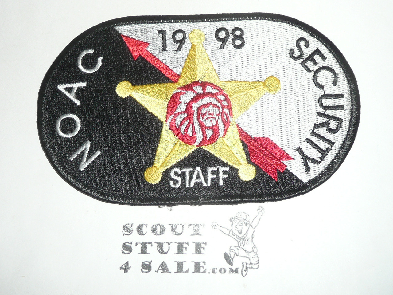 1998 National Order of the Arrow Conference (NOAC) Security Staff Armband Patch