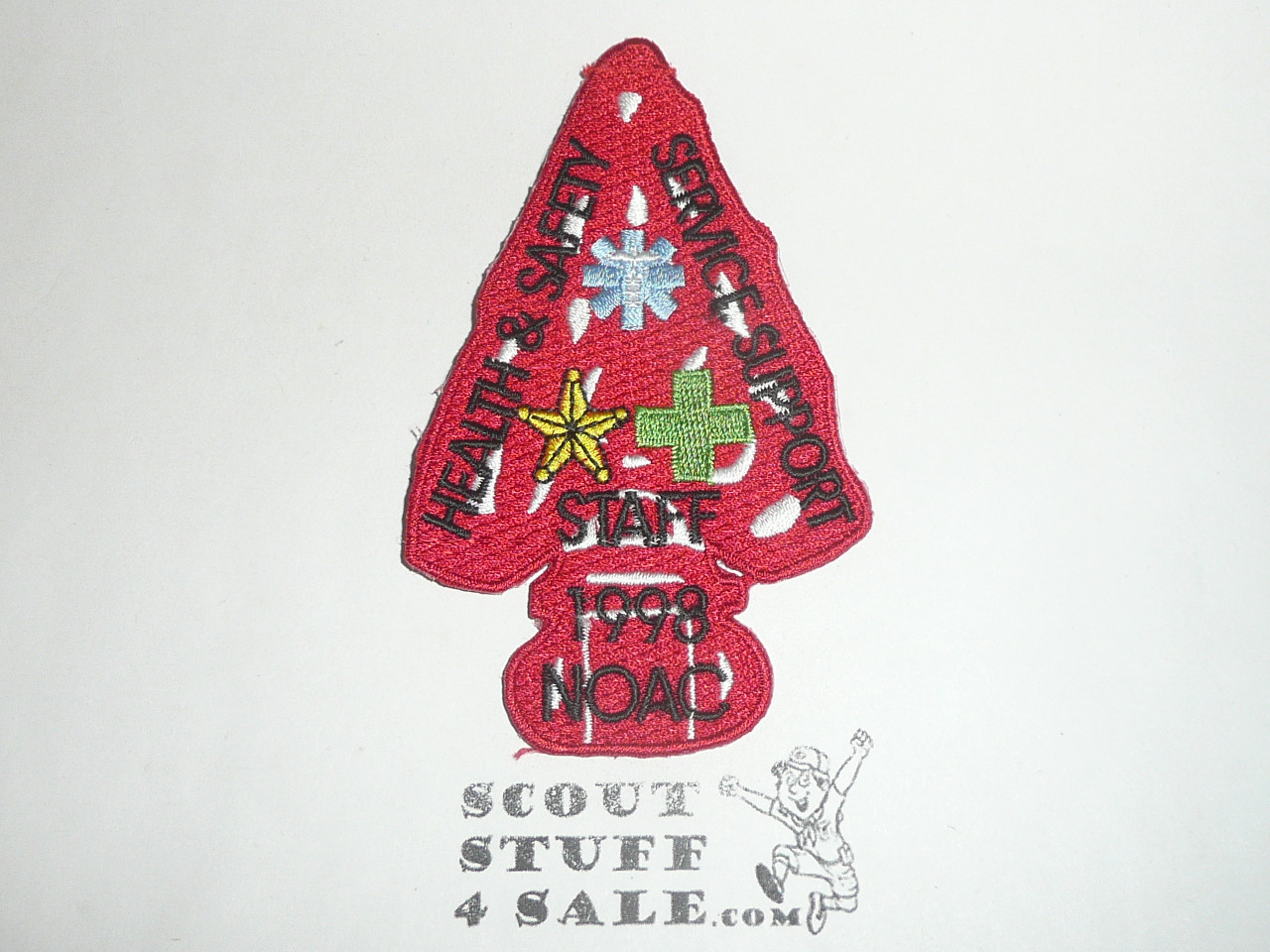 1998 National Order of the Arrow Conference (NOAC) Health and Safety Support Staff Patch