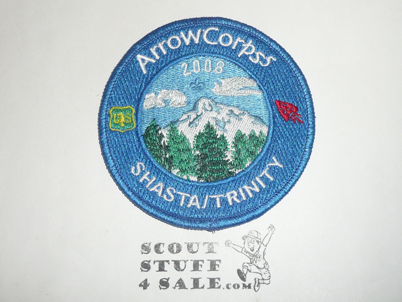 National Order of the Arrow Arrow Corps5 Shasta Trinity Patch, 2008