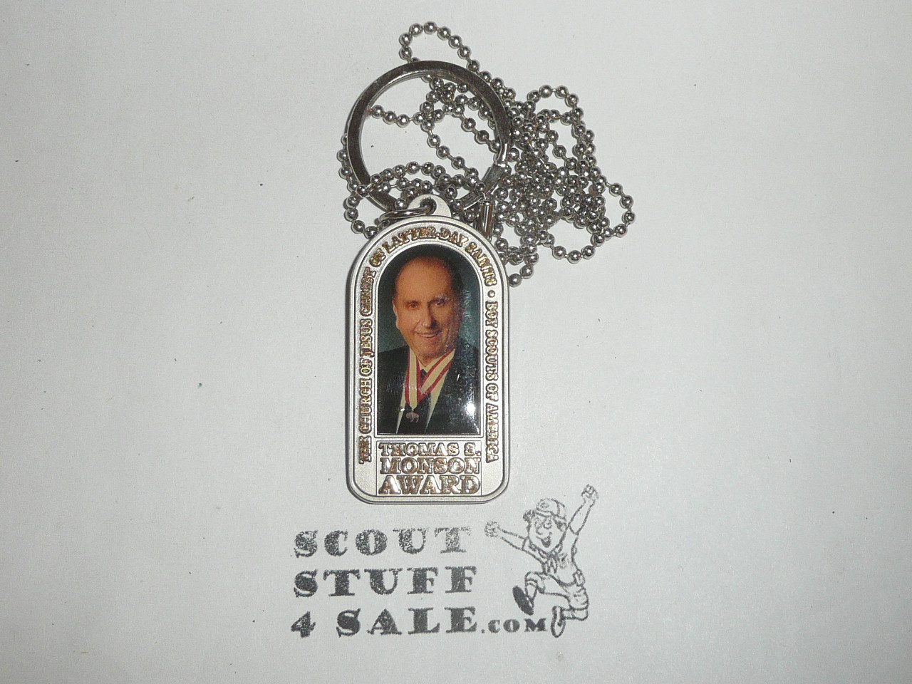 Thomas Monson Award Boy Scouts of America, LDS / Mormon 100th Anniversary with Scouting