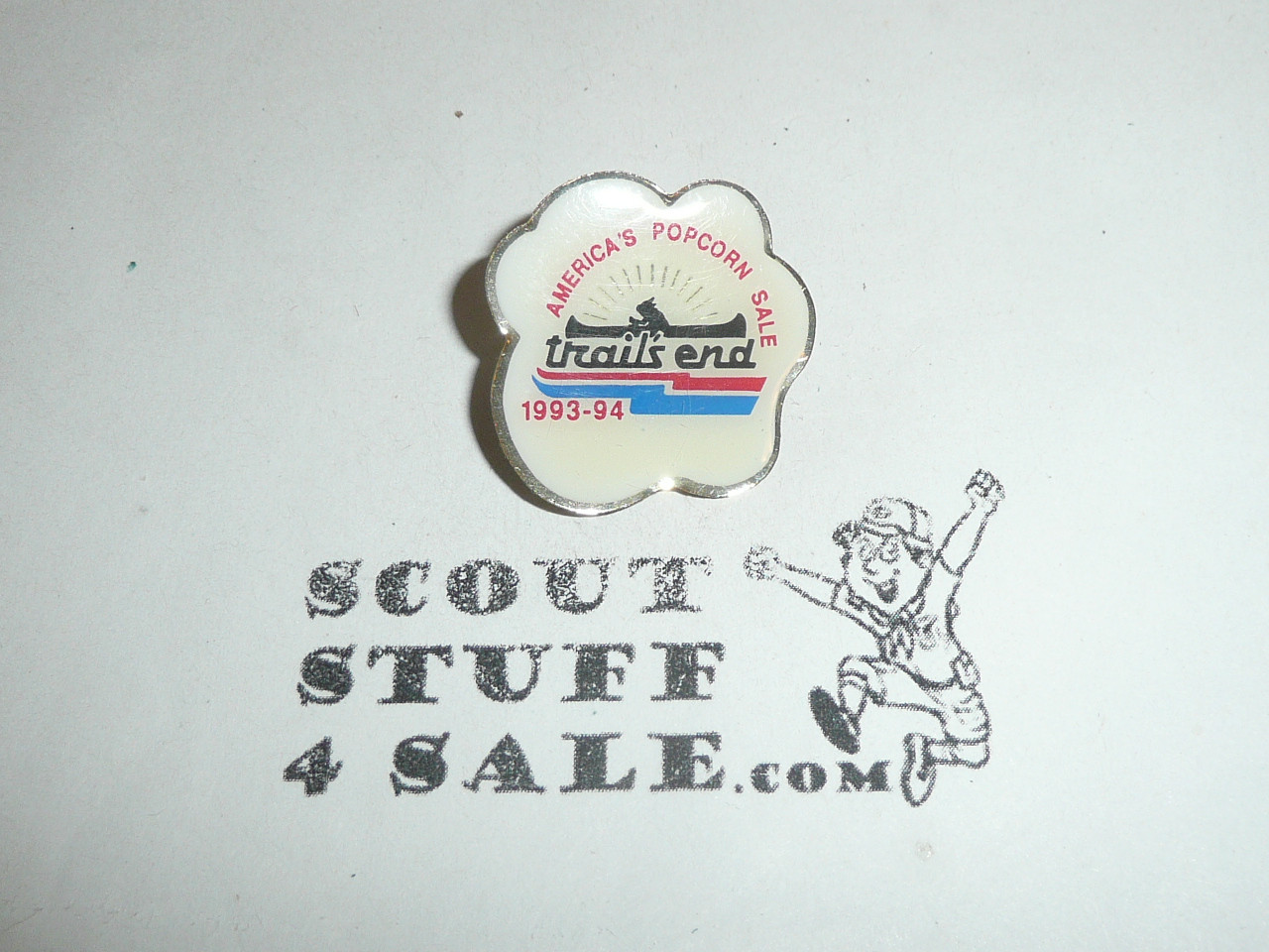 1993-1994 Trail's End Popcorn Pin