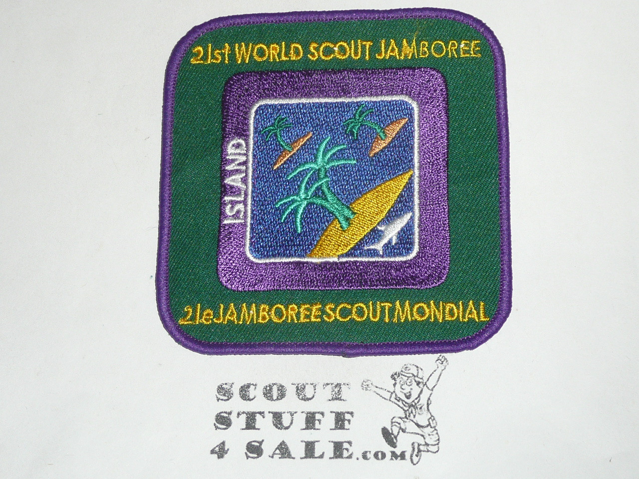 2007 Boy Scout World Jamboree Island Patch