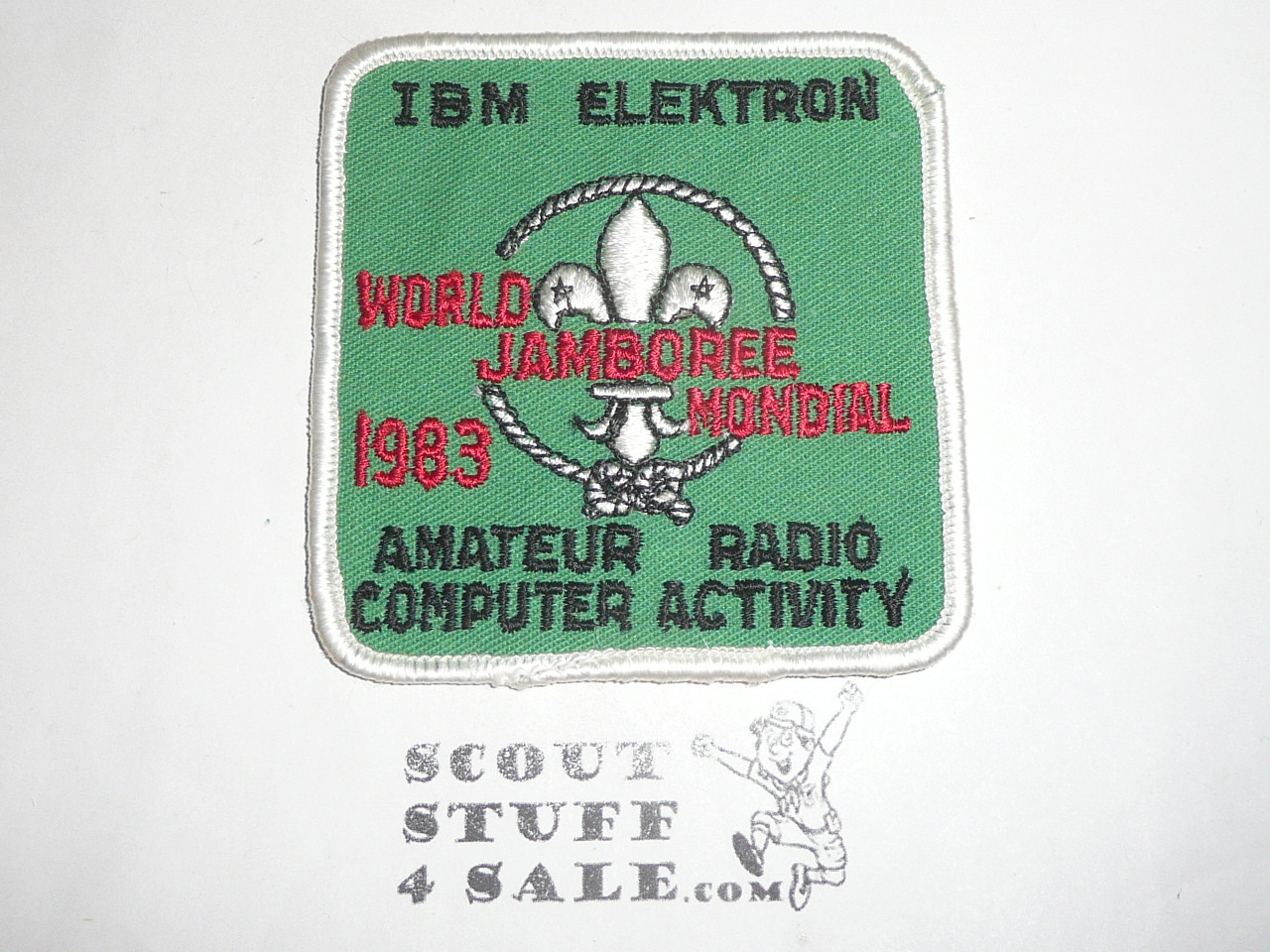 1983 Boy Scout World Jamboree Amateur Radio Computer Activity Patch