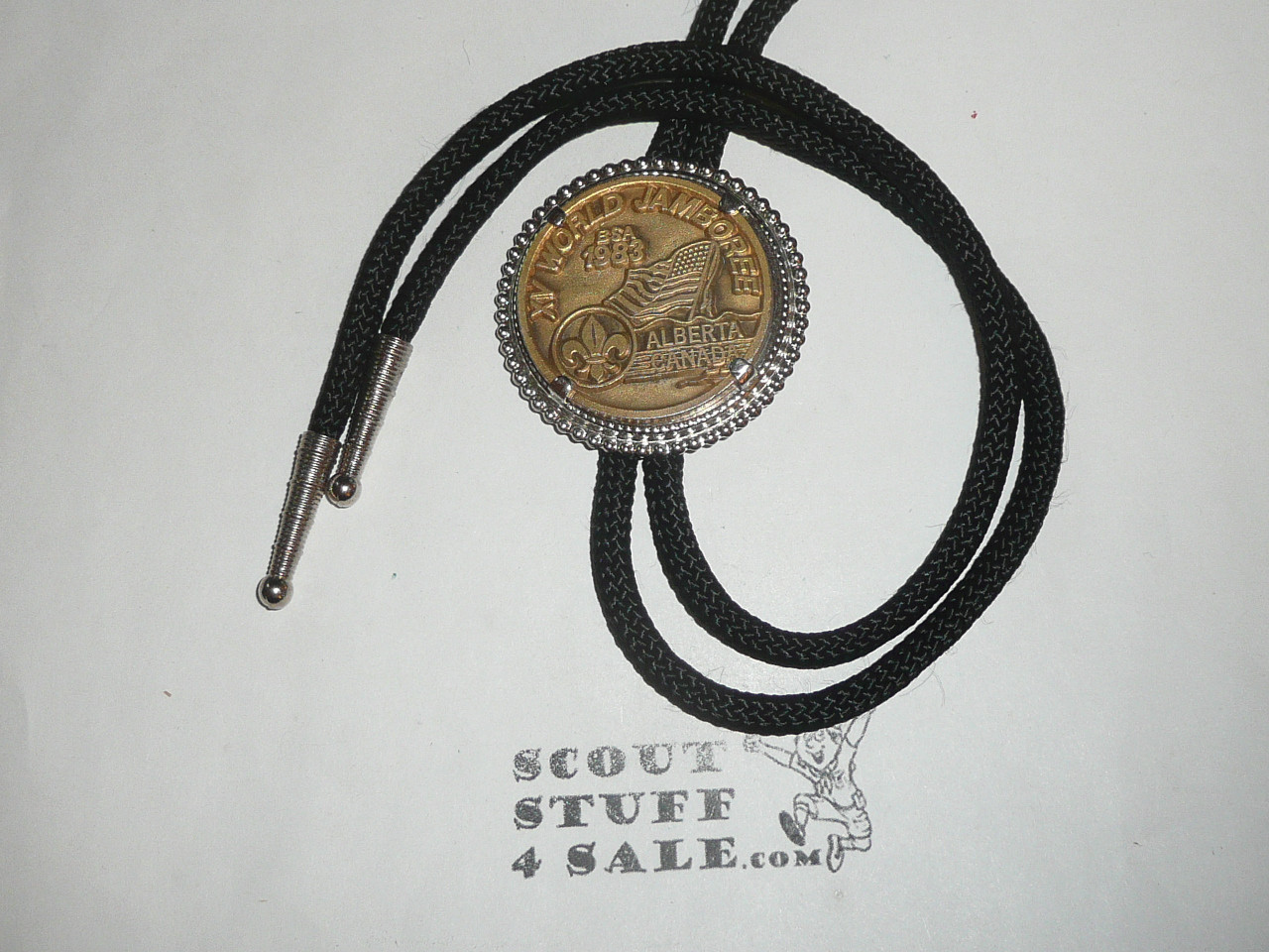 1983 Boy Scout World Jamboree USA/BSA Contingent Bolo Tie