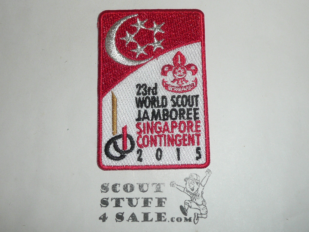 2015 Boy Scout World Jamboree Singapore Contingent Patch