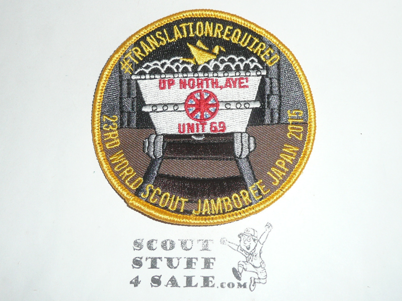 2015 Boy Scout World Jamboree United Kingdom Troop 69 Contingent Patch
