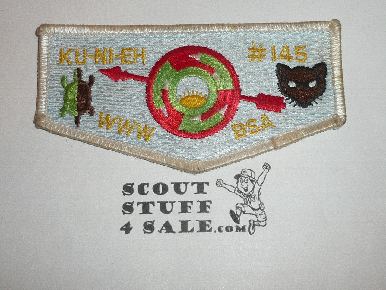 Order of the Arrow Lodge #145 Ku-Ni-Eh s9 Flap Patch - Boy Scout