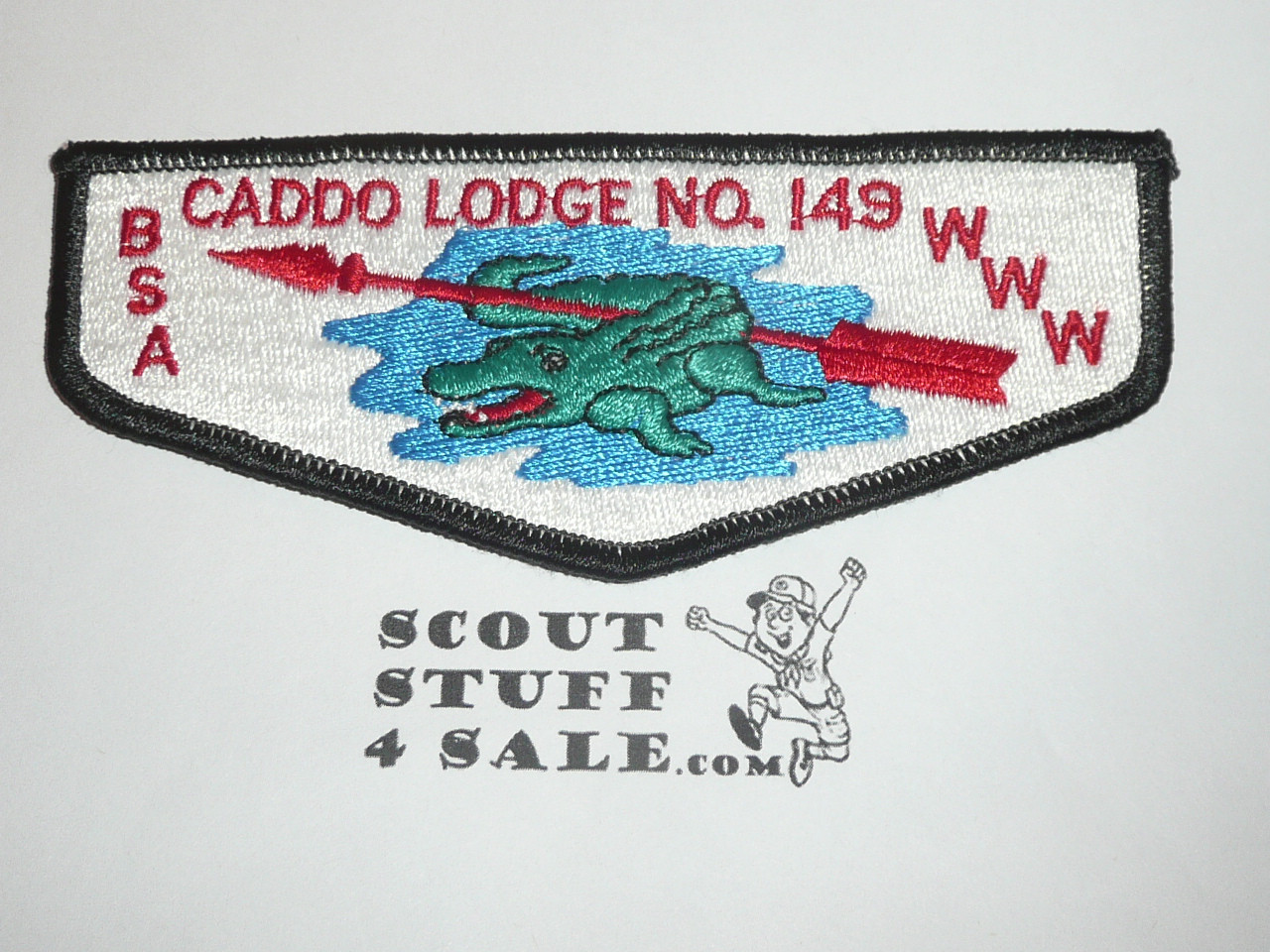 Order of the Arrow Lodge #149 Caddo s11 Flap Patch - Boy Scout