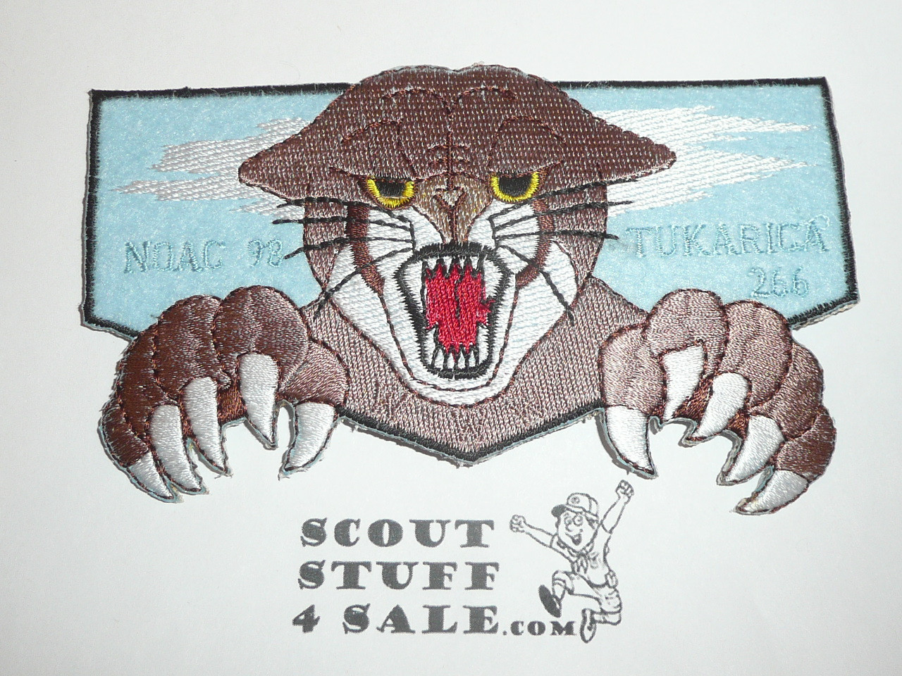 Order of the Arrow Lodge #266 Tukarica f23 1998 NOAC Flap Patch