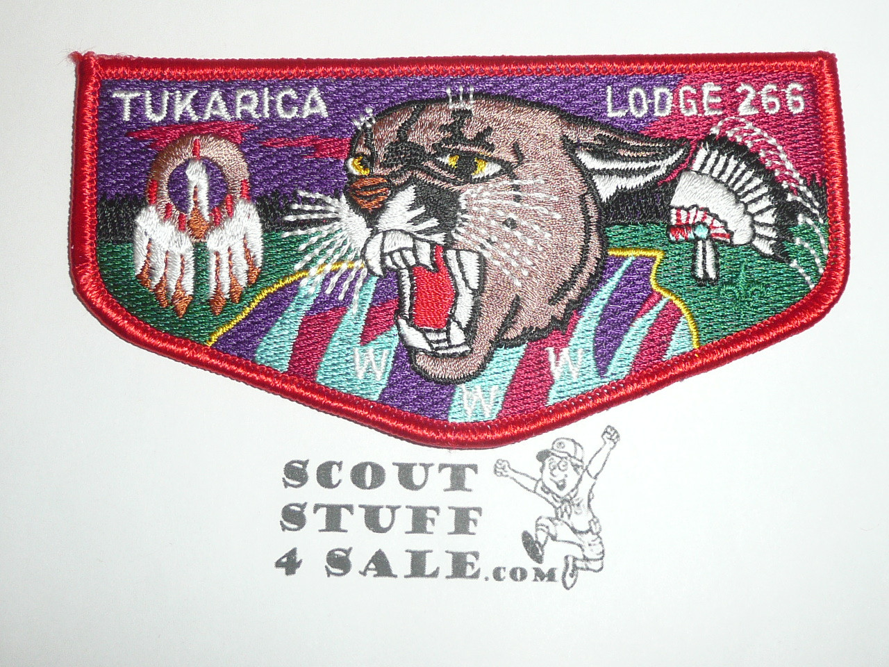 Order of the Arrow Lodge #266 Tukarica s27 Flap Patch