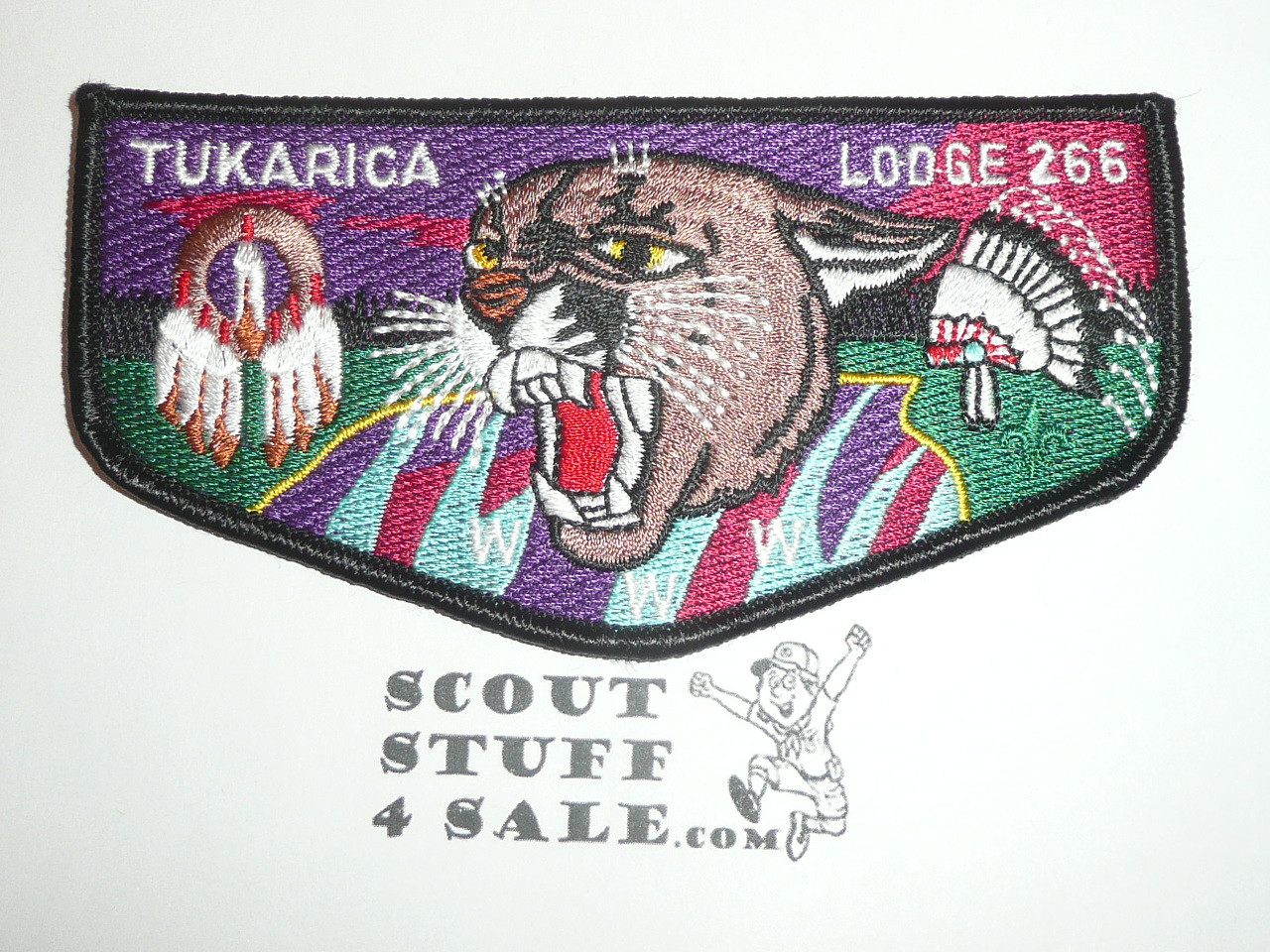 Order of the Arrow Lodge #266 Tukarica s26 Flap Patch
