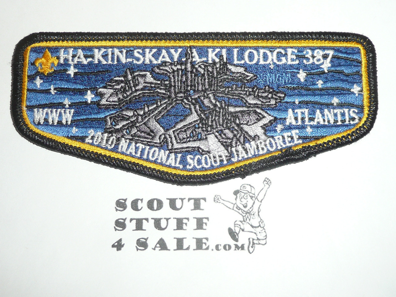 Order of the Arrow Lodge #387 Ha-Kin-Skay-A-Ki 2010 National Jamboree Flap Patch