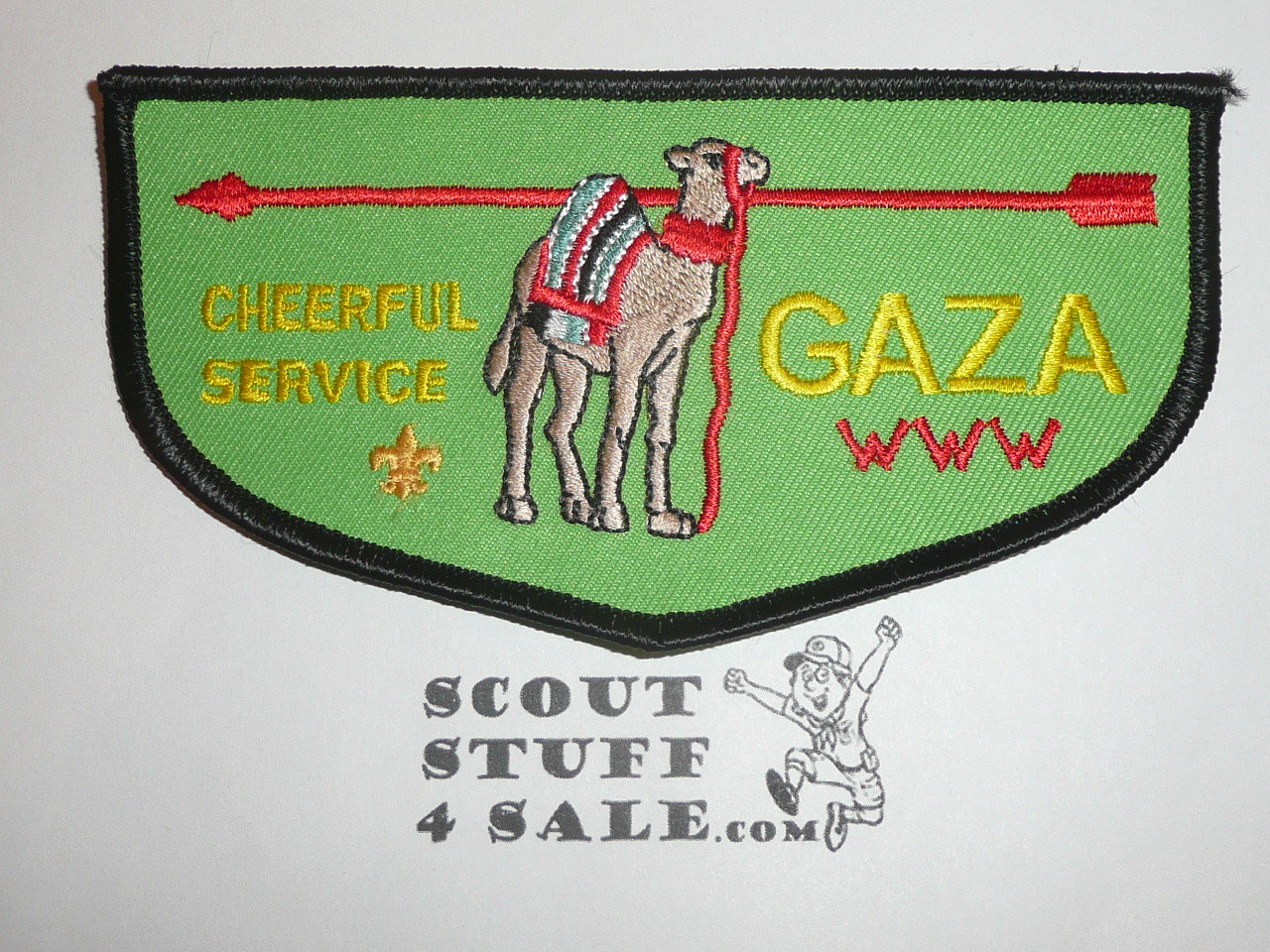 Order of the Arrow Lodge #555 Gamenowinink Gaza Chapter f1b Flap Patch