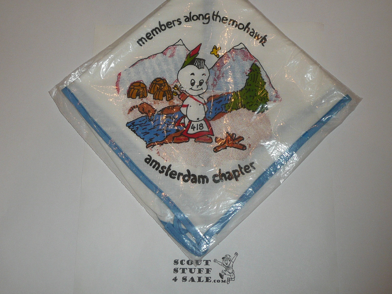 Order of the Arrow Lodge #418 Thay-En-Da-Ne-Gea Amsterdam Chapter n1 Neckerchief