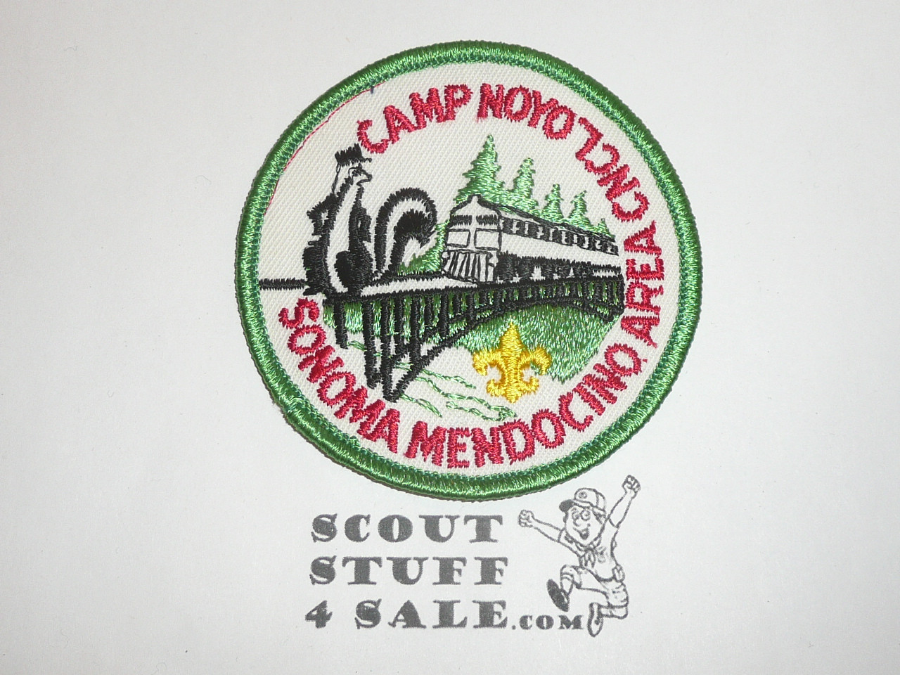 Camp Noyo Camp Patch, Sonoma-Mendocino Area Council