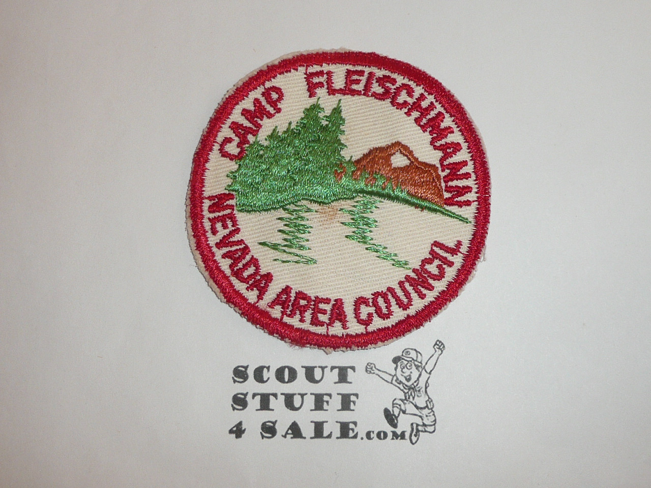 Camp Fleischmann c/e twill Patch, Nevada Area Council