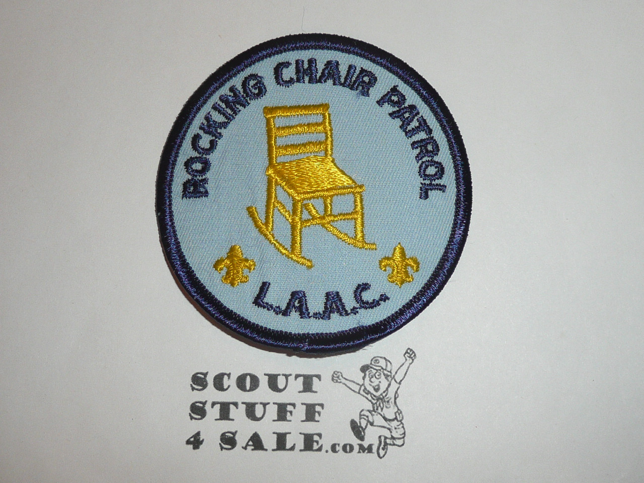 Rocking Chair Patrol Patch, Los Angeles Area Council