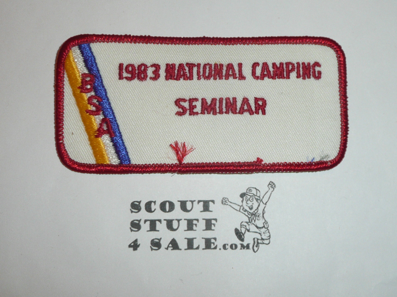 1983 National Camping Seminar Patch, Boy Scouts of America