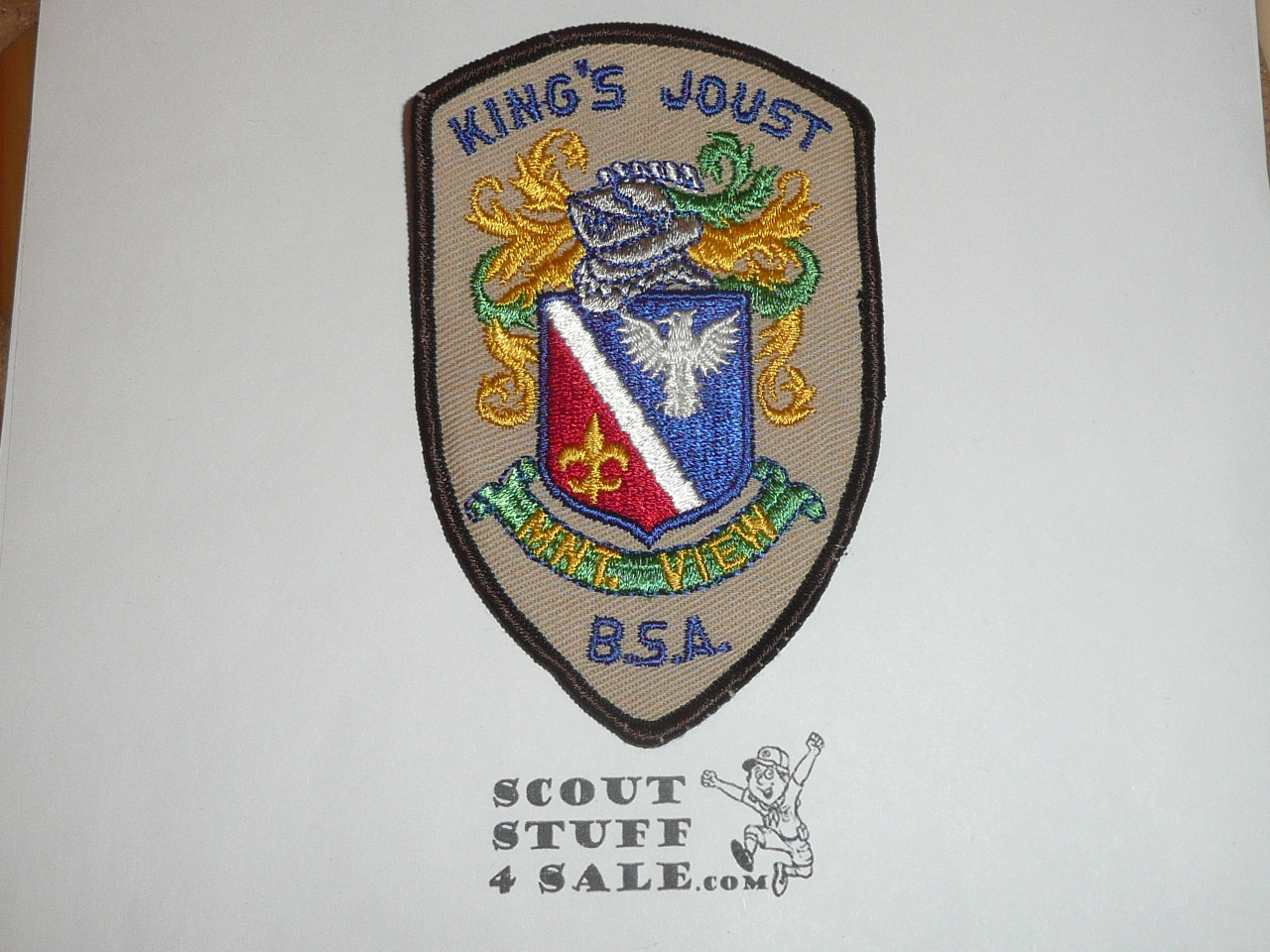 King Joust Mountain View Patch