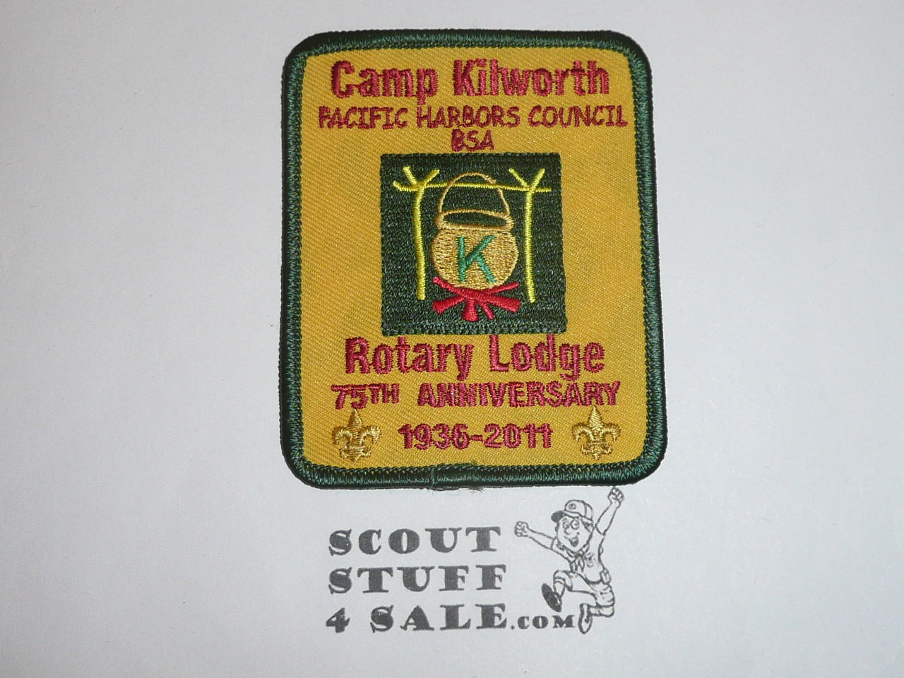 Camp Kilworth Patch, Pacific Harbors Council, 2011