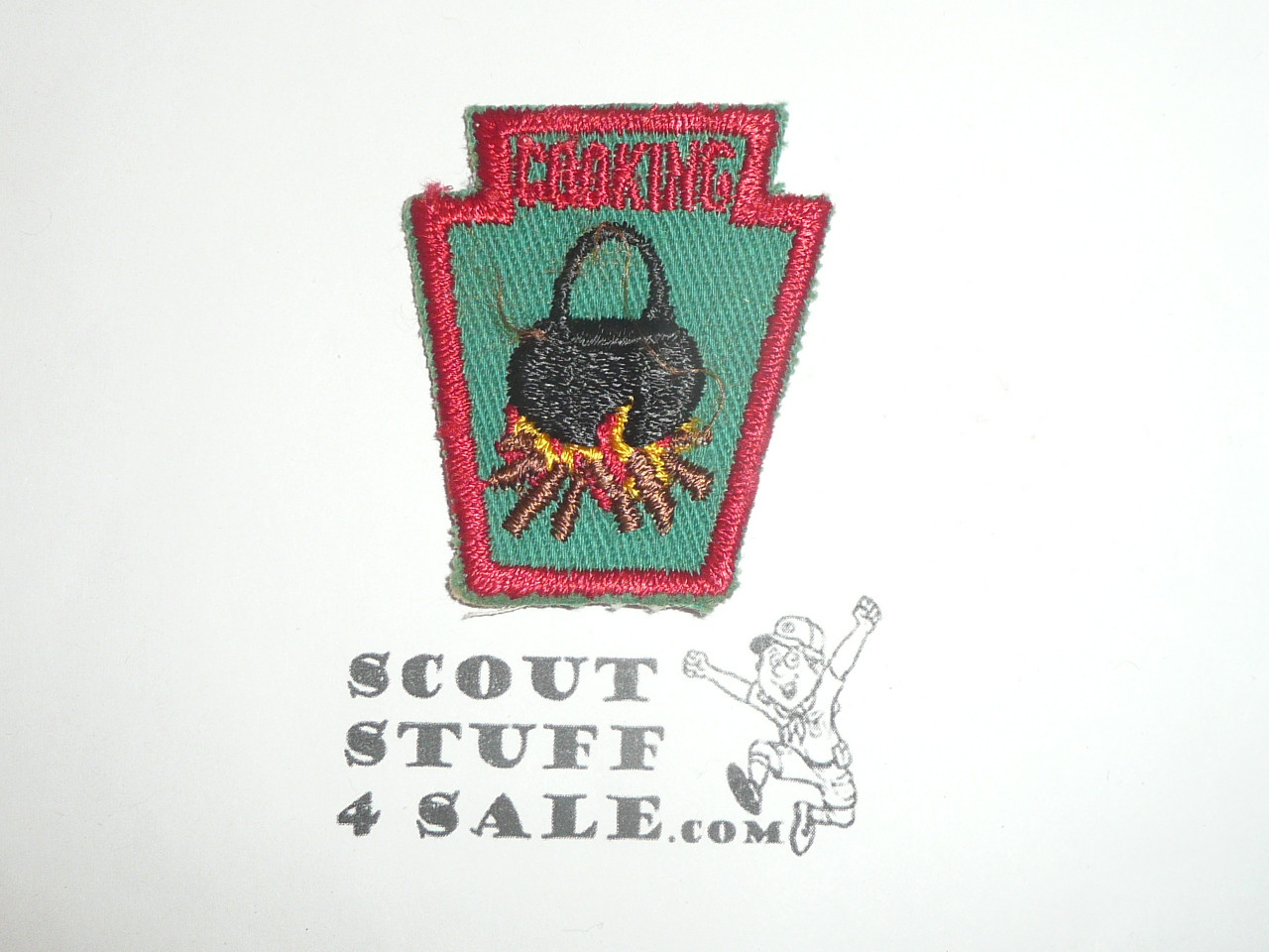 Hidden Valley Scout Camp Cooking Activity Patch, Keystone Area Council, 1950's-1960's