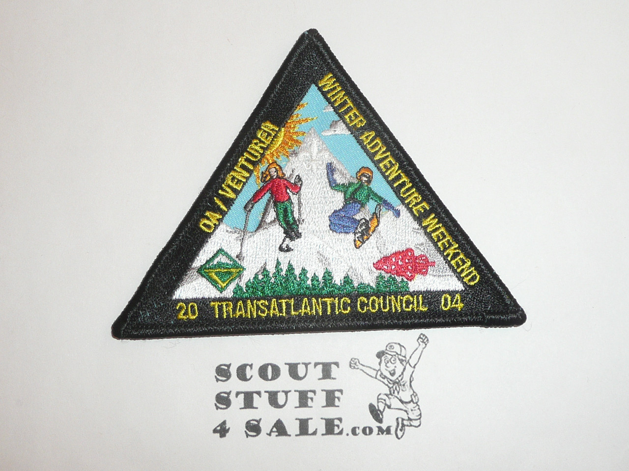 Order of the Arrow Lodge #482 Black Eagle 2004 Winter Adventure Weekend Patch