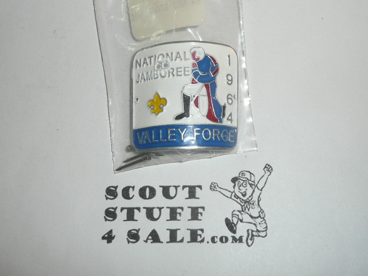 1964 National Jamboree Hiking Staff Emblem