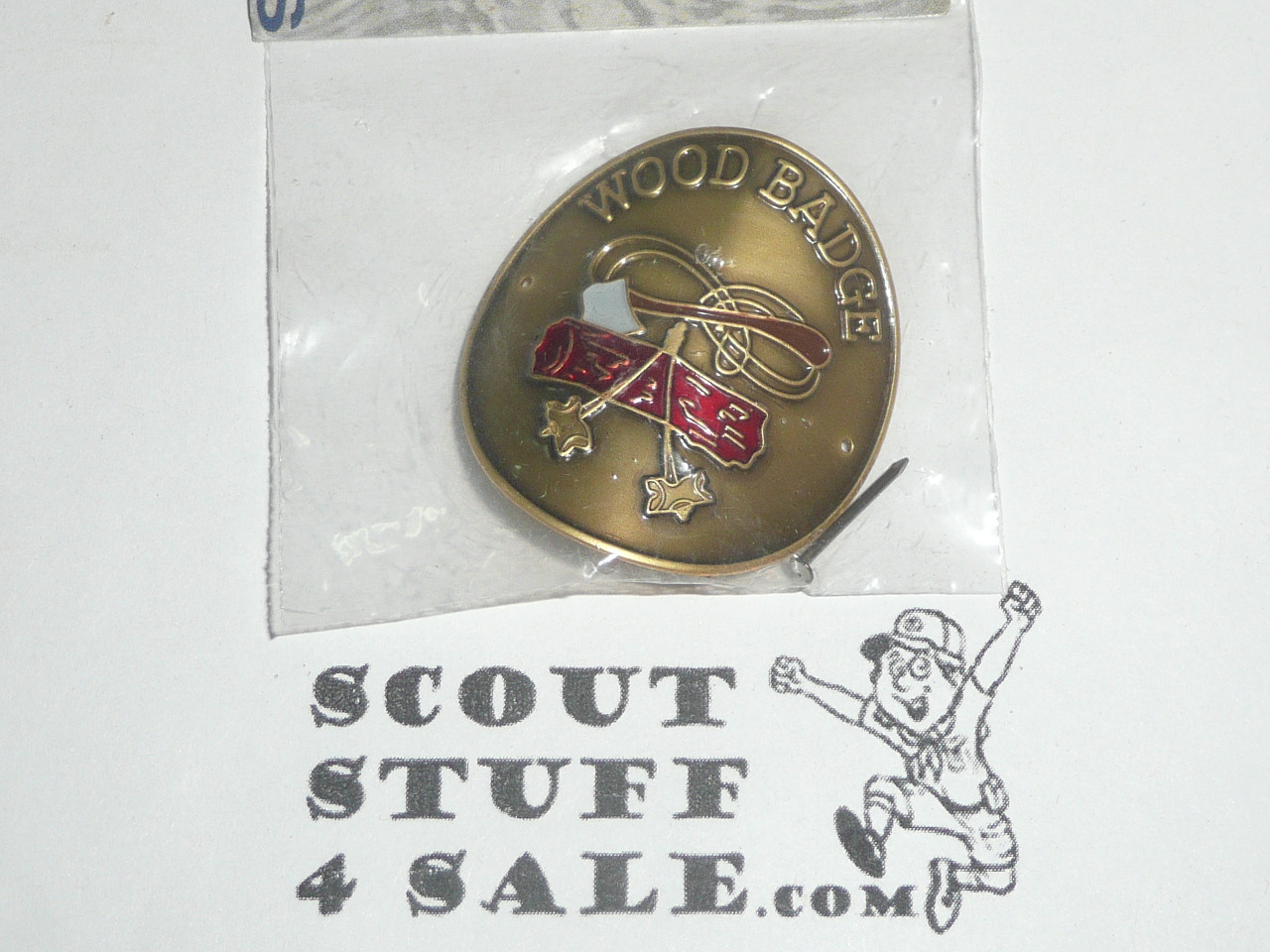 Wood Badge Hiking Staff Emblem