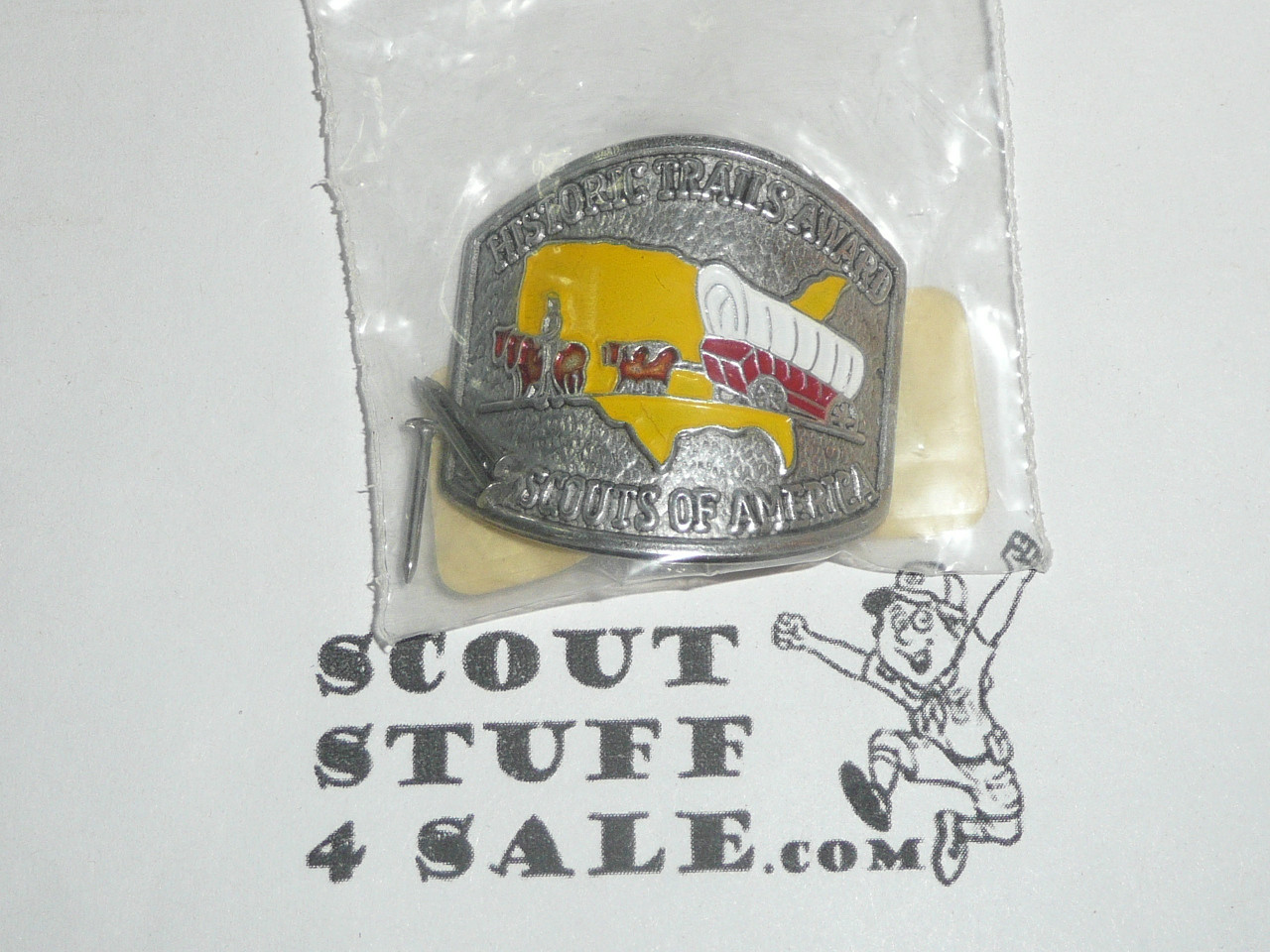 Historic Trails Award Hiking Staff Emblem, Boy Scouts of America