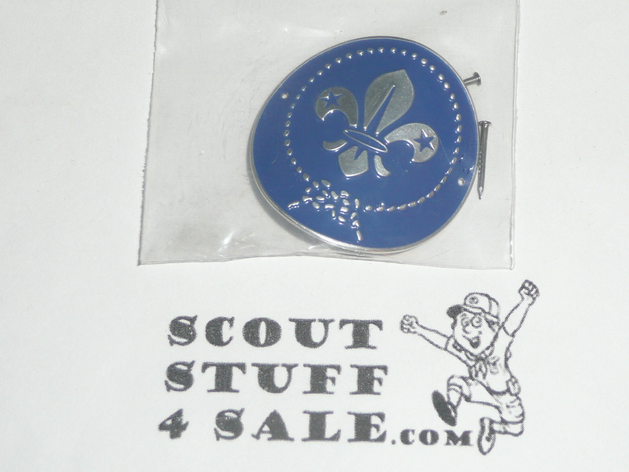 World Scouting Crest / Emblem Hiking Staff Emblem, Boy Scouts of America