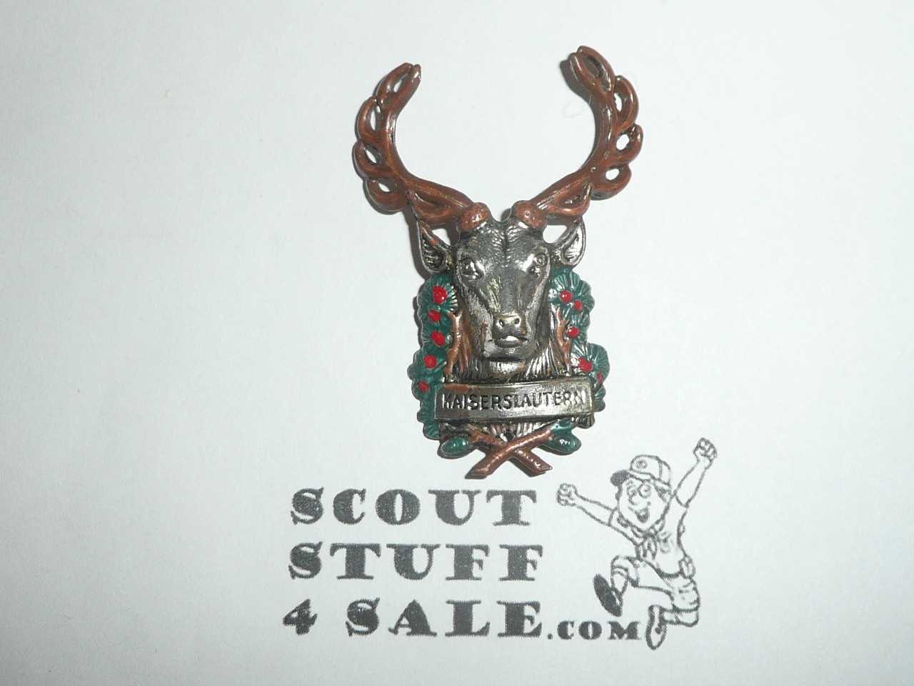 Kaiserslautern Stag Hiking Staff Emblem