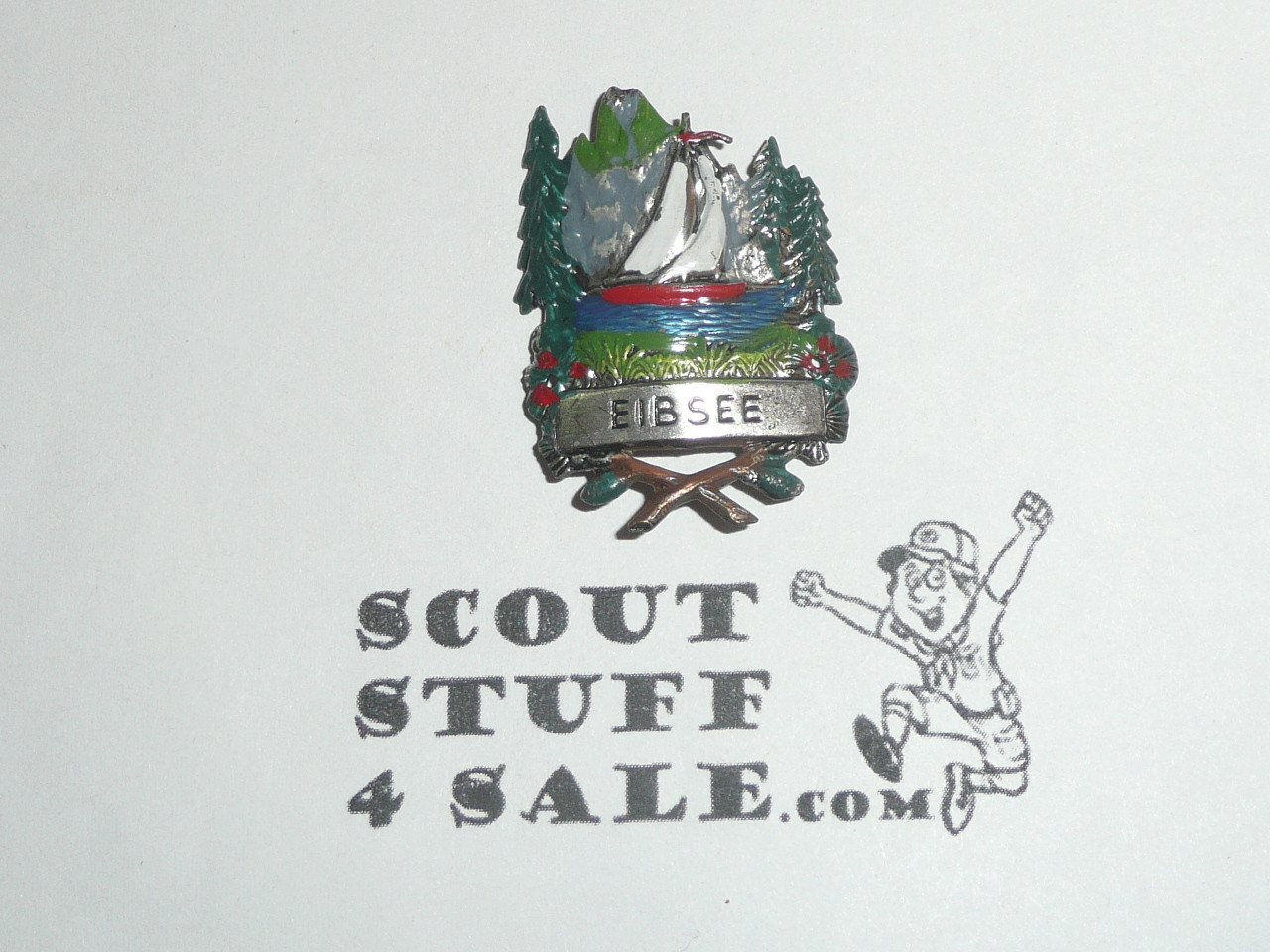 Eibsee Hiking Staff Emblem