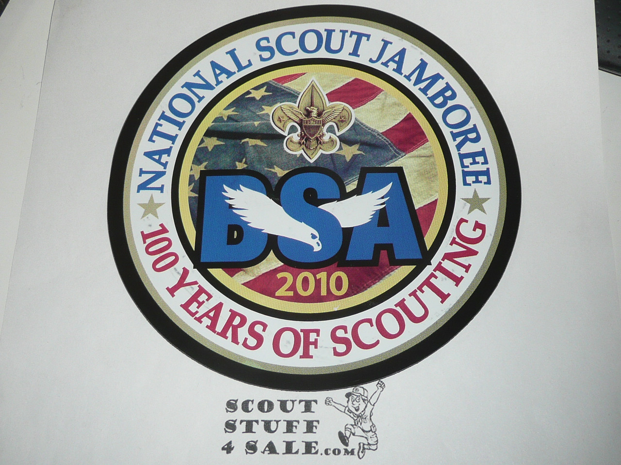 2010 National Jamboree Large Magnet, 6"